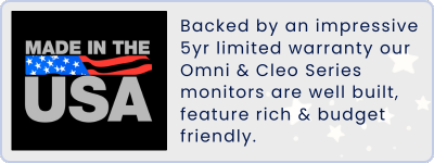 Well built, made in the USA, and backed by a 5yr warranty