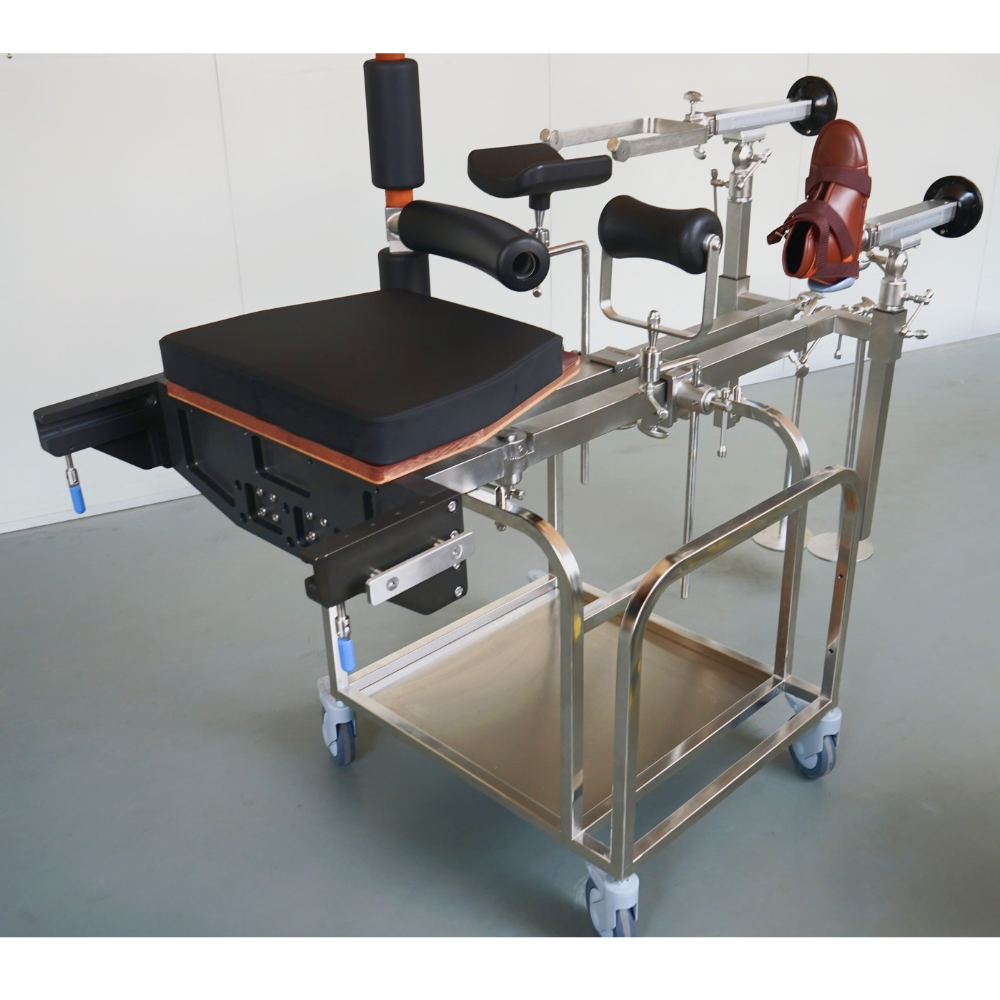 Carbon Fiber & Stainless Orthopedic Traction Frame