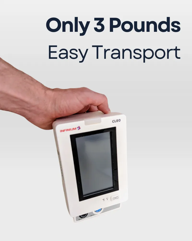 cleo-capnograph-transport-monitor