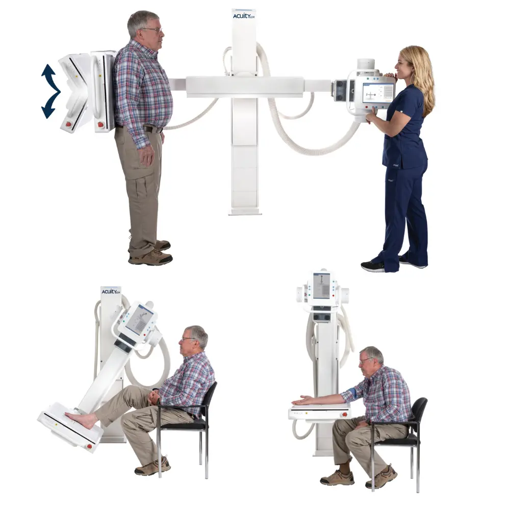Acuity SDR+ Digital X-Ray Radiograph Versatile Applications